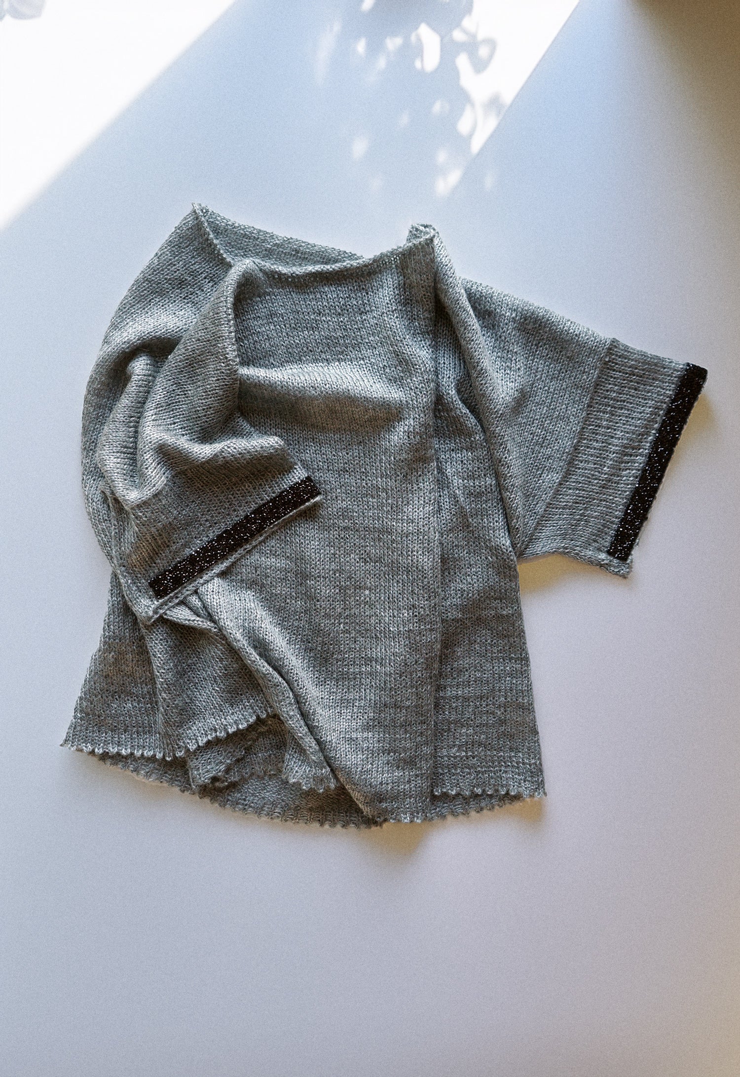 Stone Garden Hand-Knitted Top