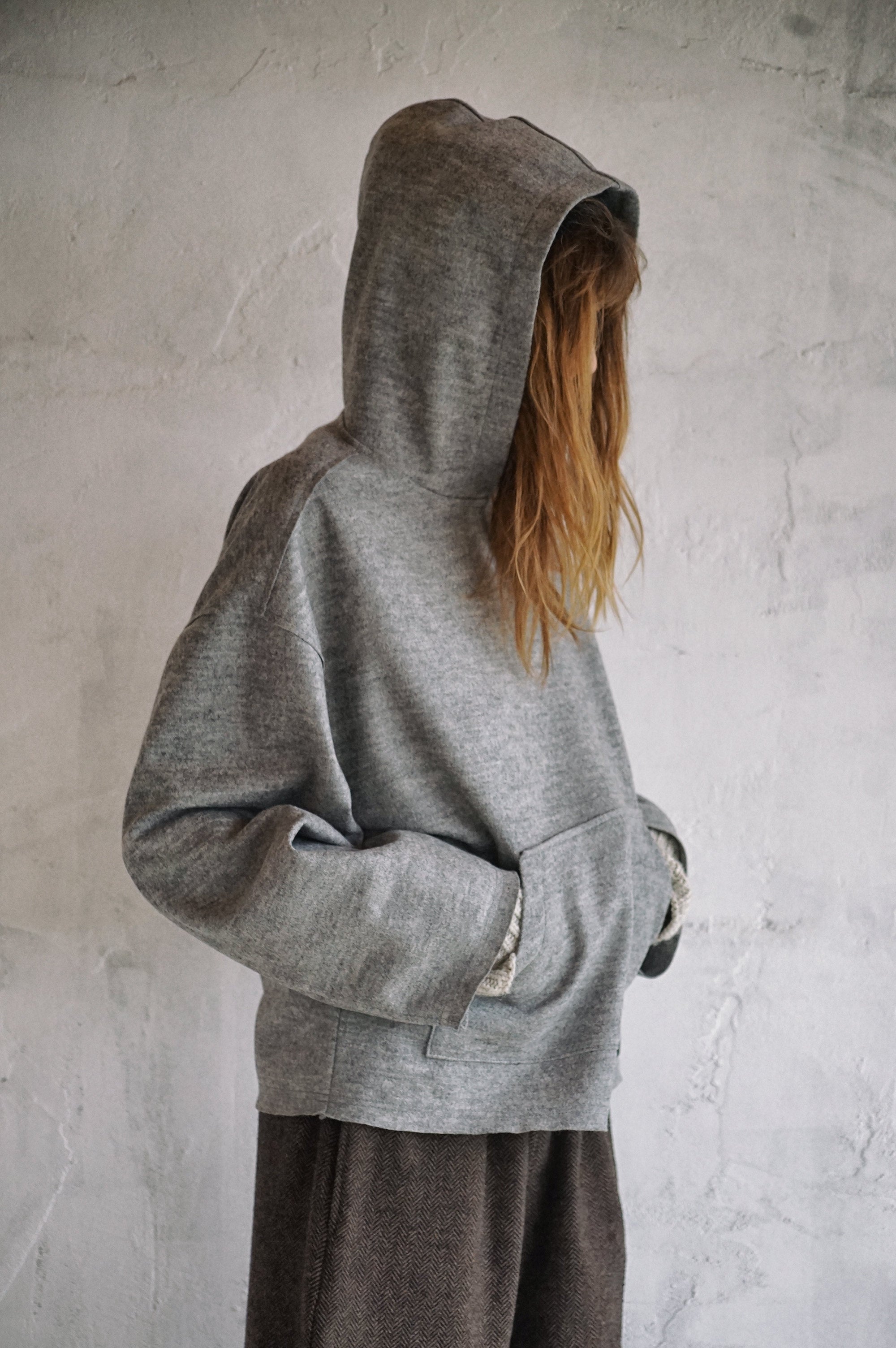 100% Virgin Wool Hoodie