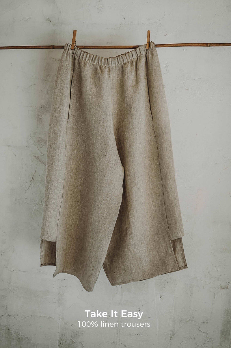 Take It Easy Linen Trousers (LIMITED EDITION)