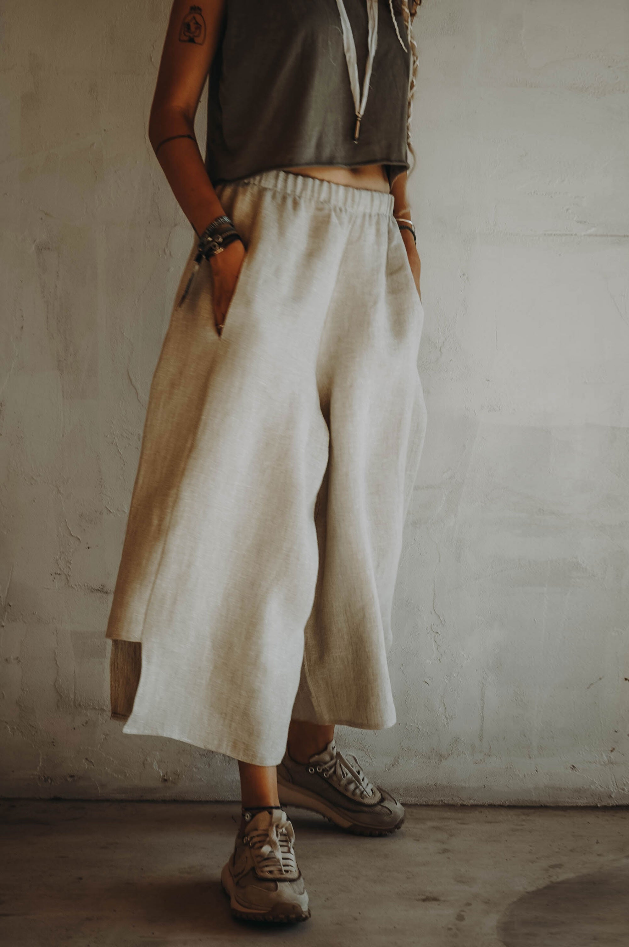 Take It Easy Linen Trousers (LIMITED EDITION)