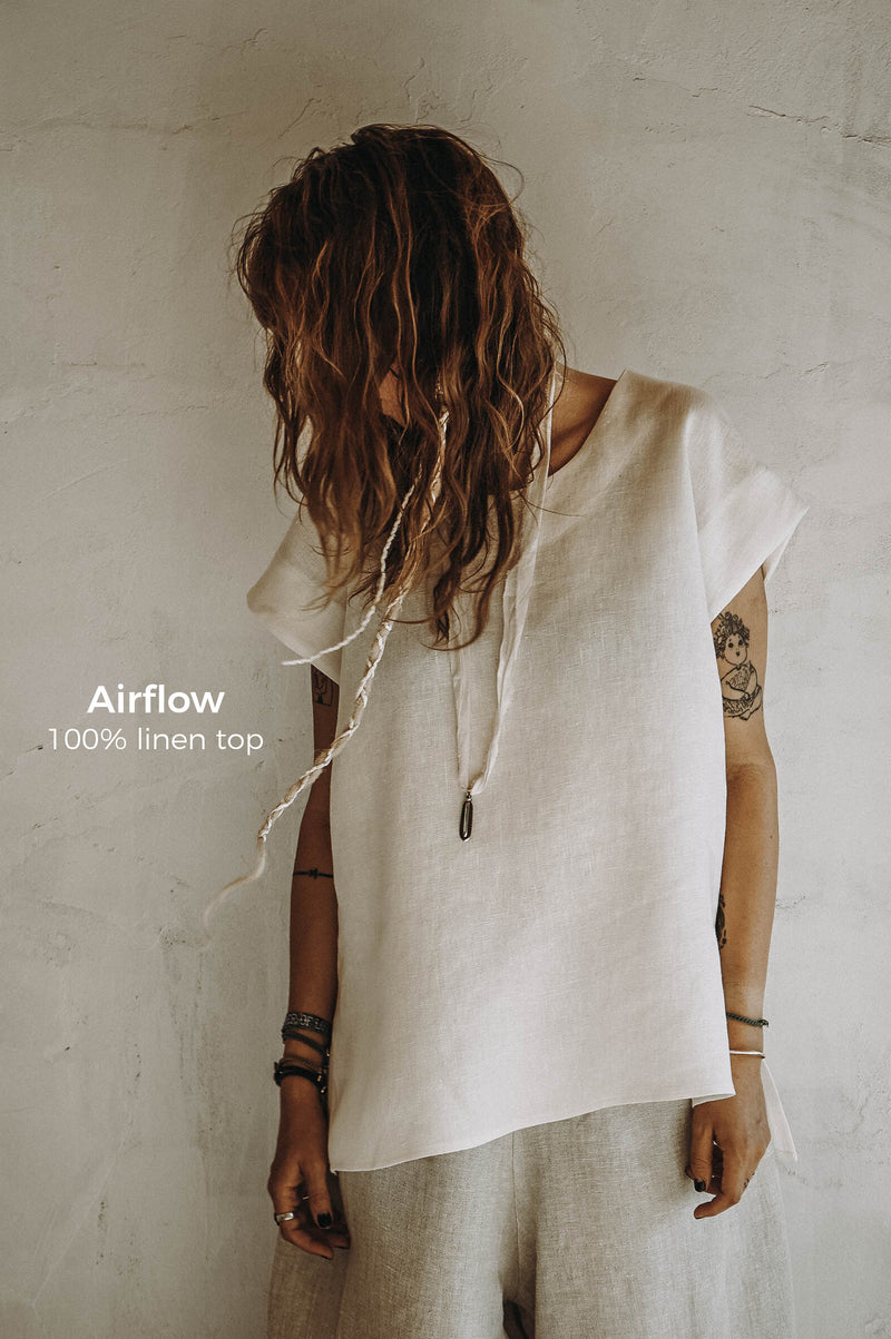 Airflow Linen Top (LIMITED EDITION)