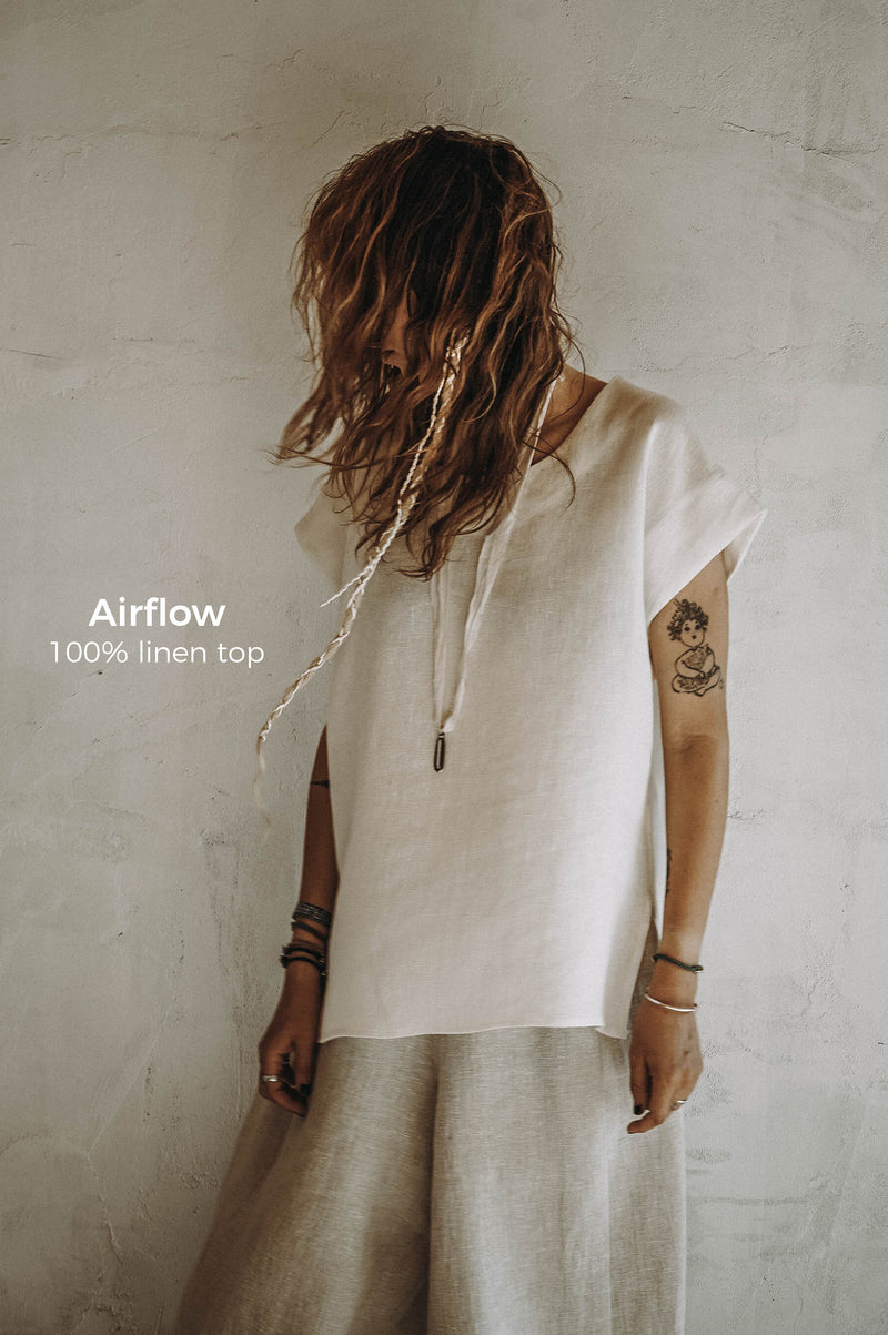 Airflow Linen Top (LIMITED EDITION)