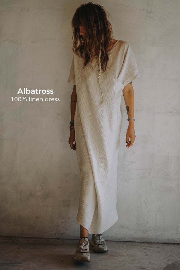 Albatross Linen Dress (LIMITED EDITION)