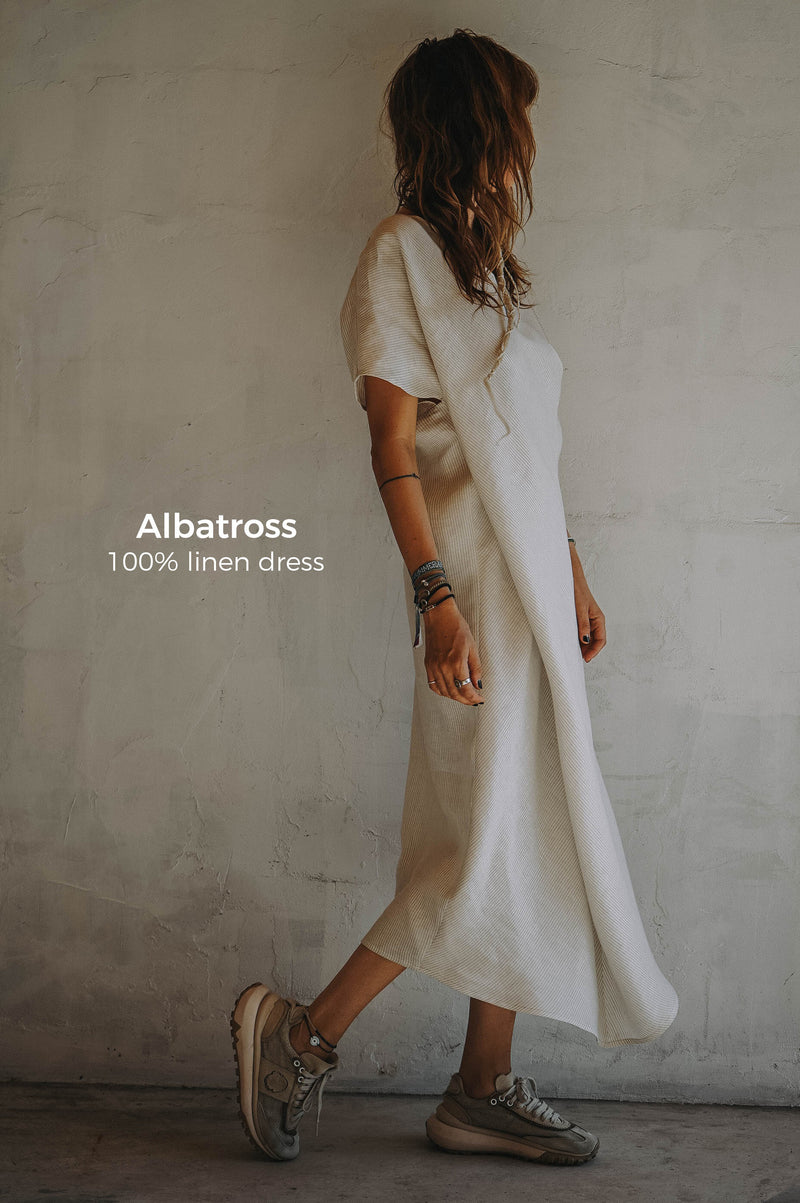 Albatross Linen Dress (LIMITED EDITION)