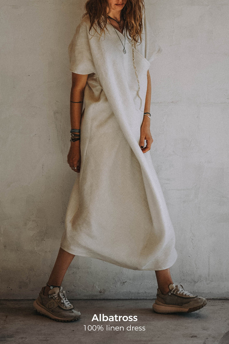 Albatross Linen Dress (LIMITED EDITION)