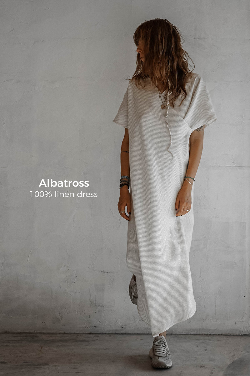 Albatross Linen Dress (LIMITED EDITION)