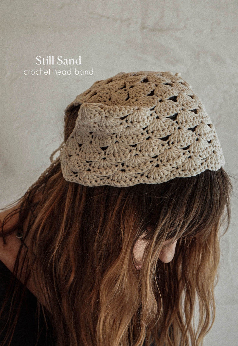 Still Sand Crochet Head Band