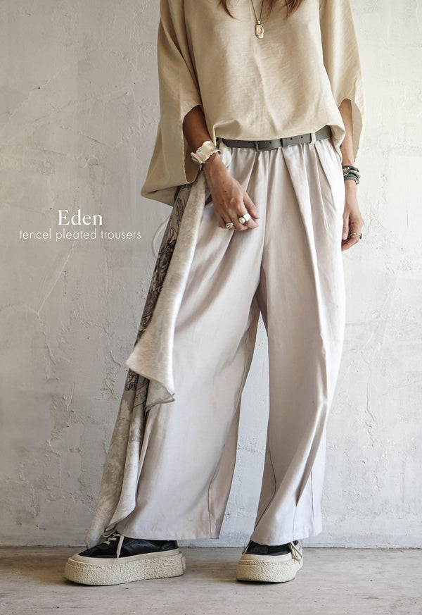 Eden Pleated trousers