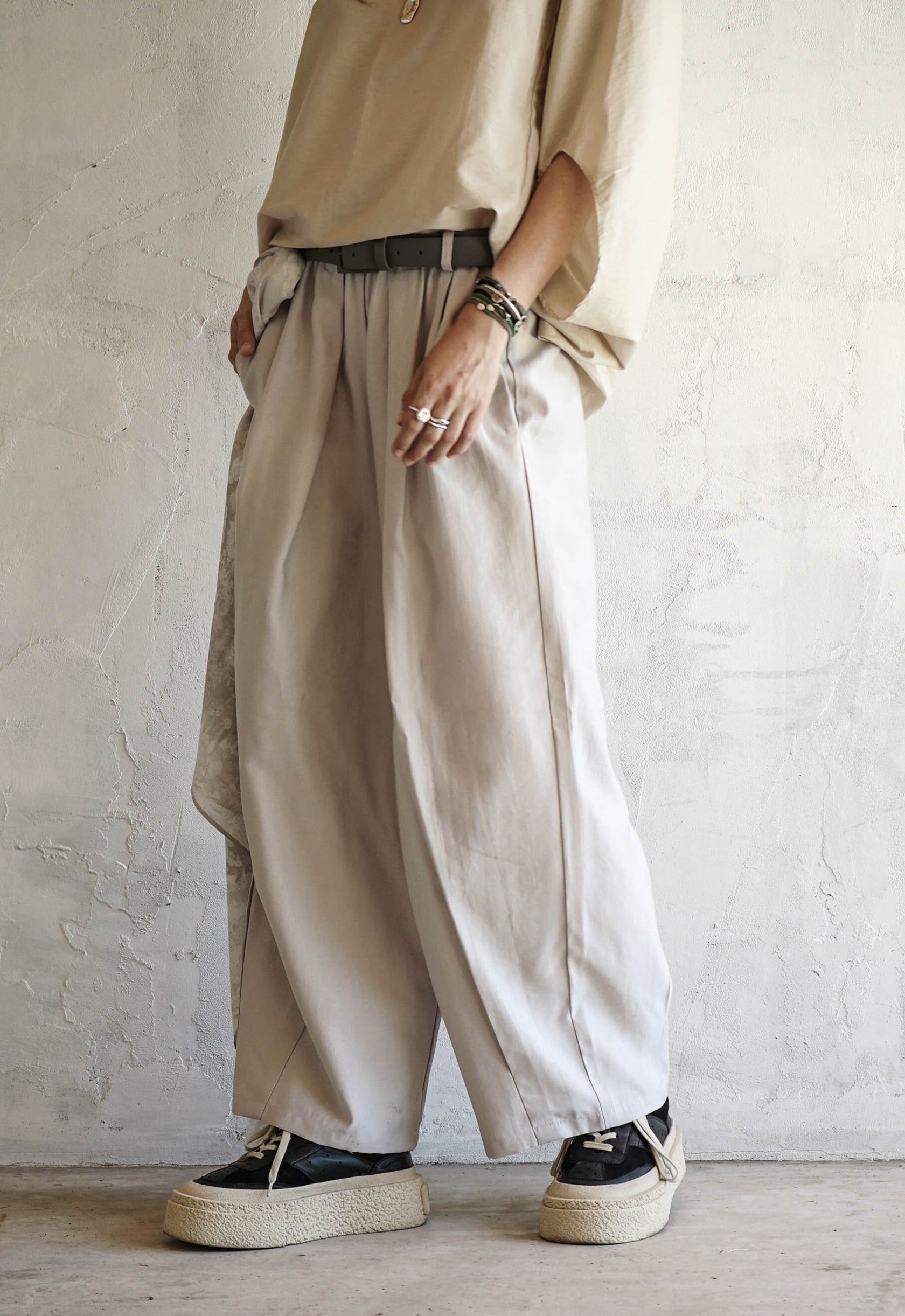 Eden Pleated trousers