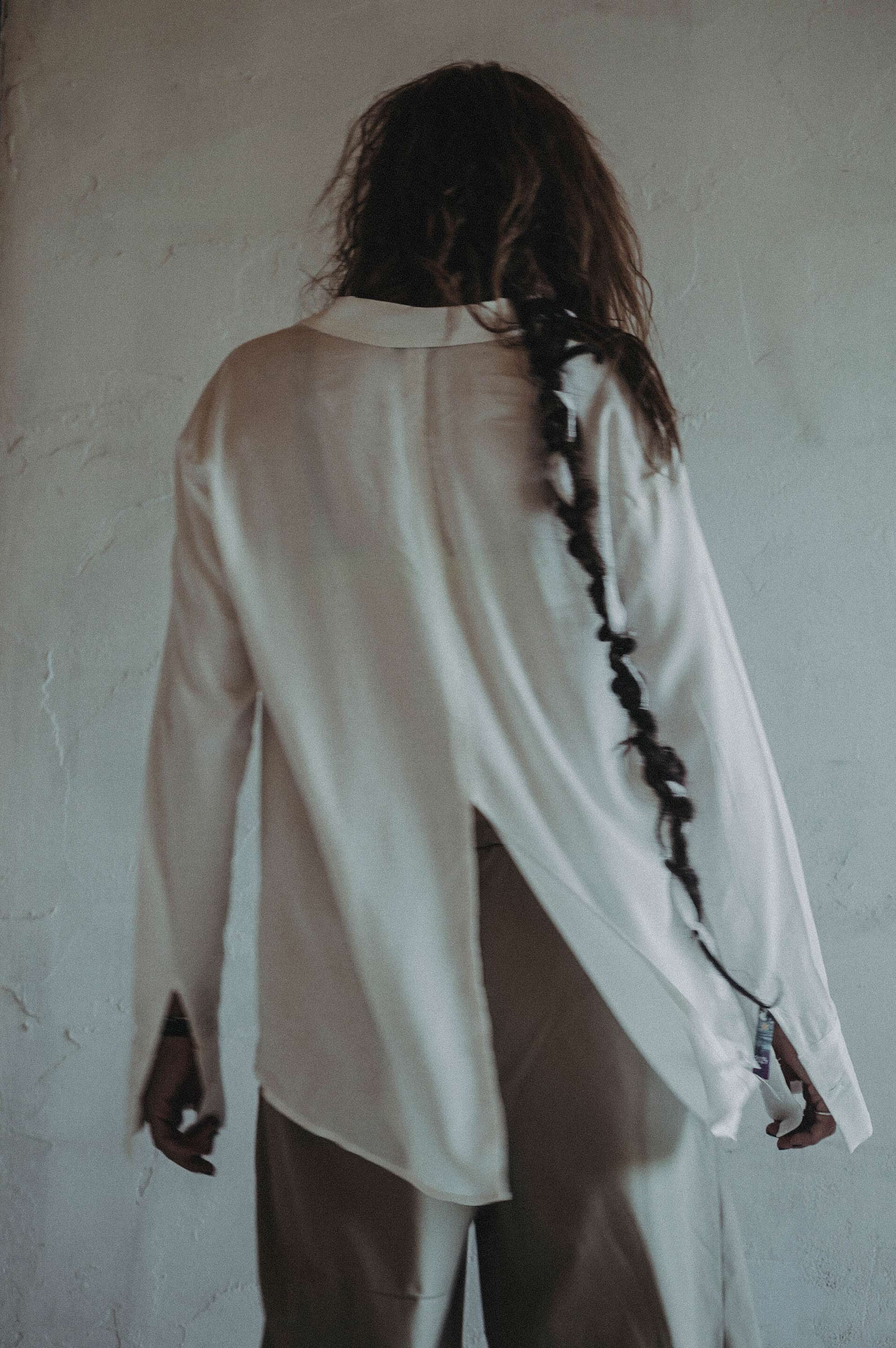 Dissolving Clouds Viscose Shirt