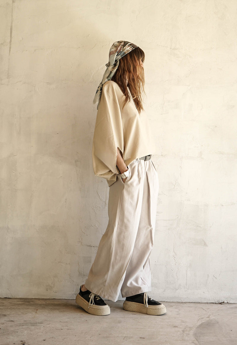 Eden Pleated trousers
