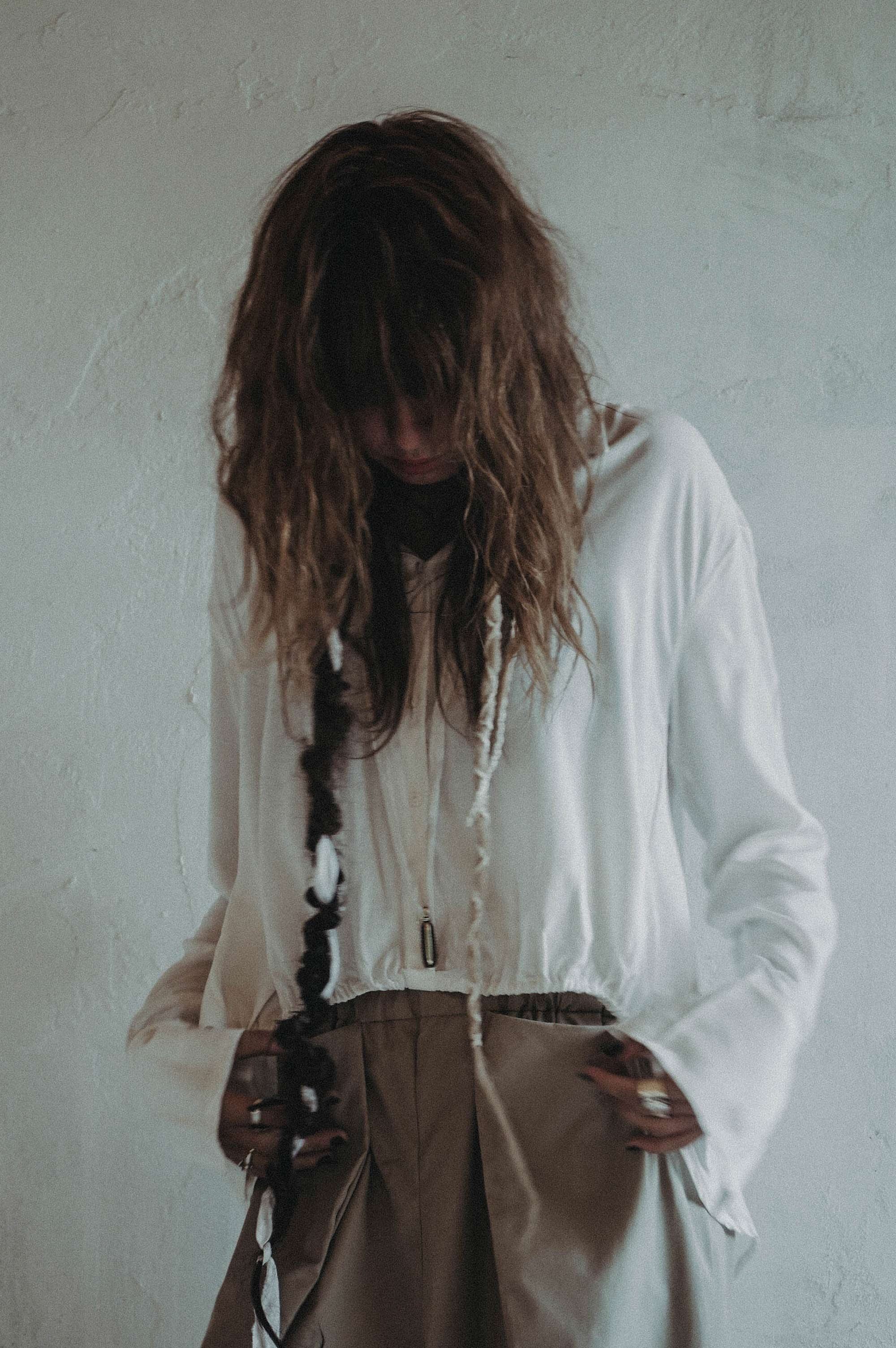 Dissolving Clouds Viscose Shirt