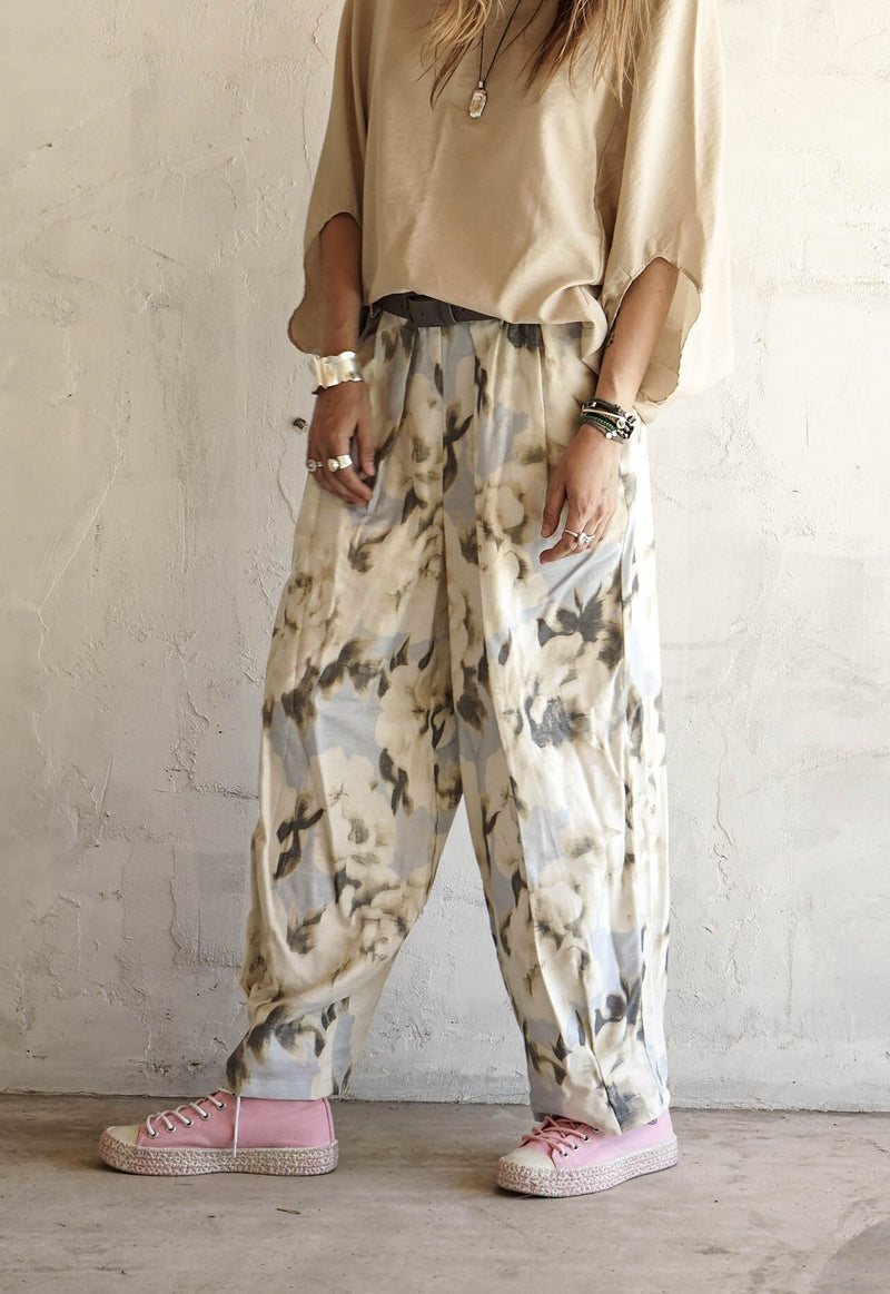 Velours d'Air Pleated Trousers