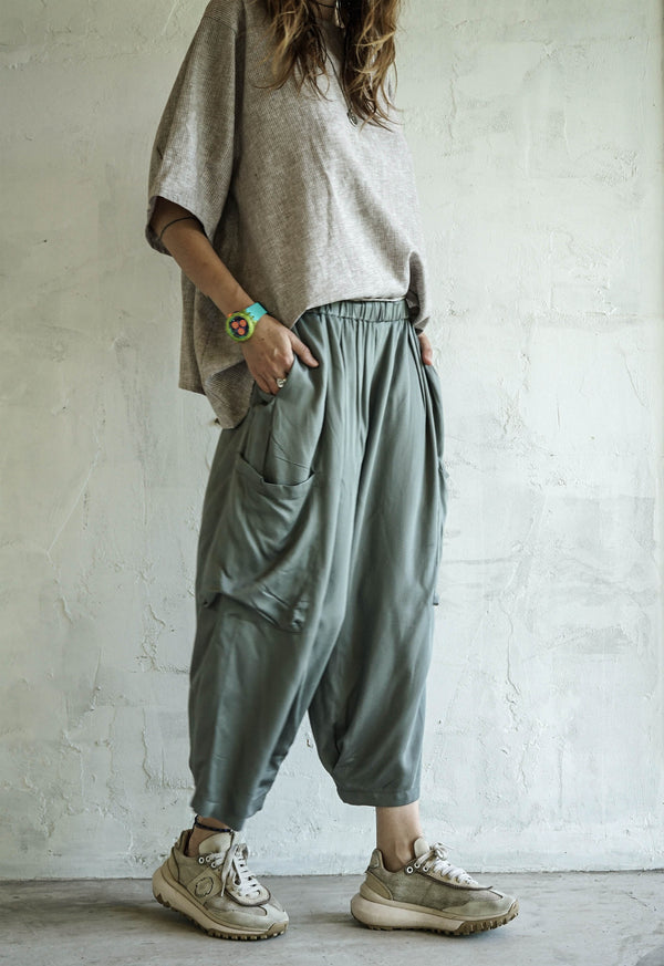 Nude terra trousers