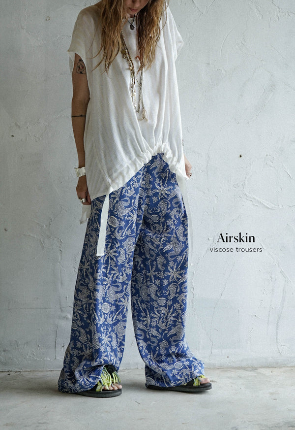 Airskin Viscose trousers
