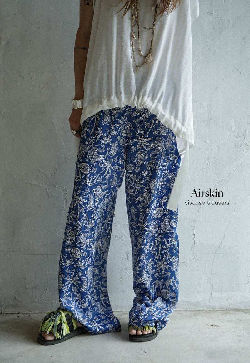 Airskin Viscose trousers