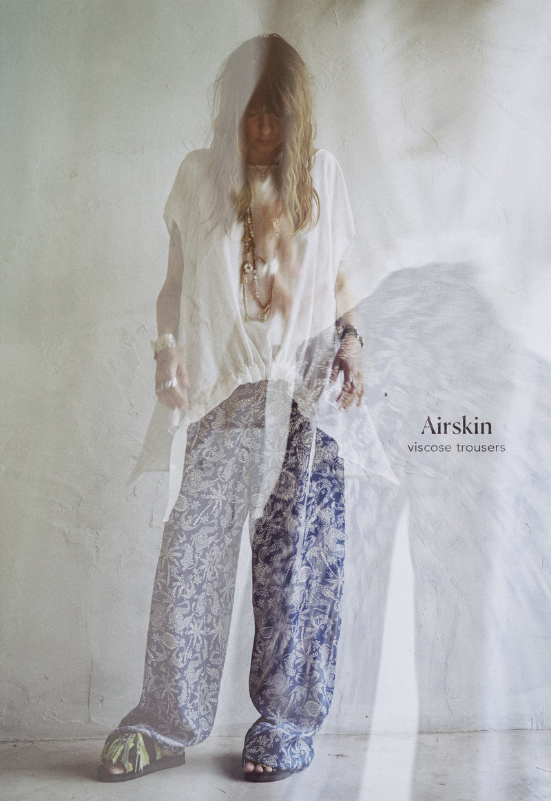 Airskin Viscose trousers