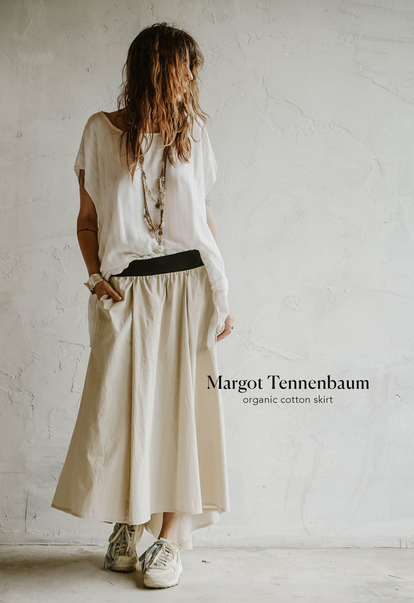 Margot Tenenbaum Organic Cotton skirt