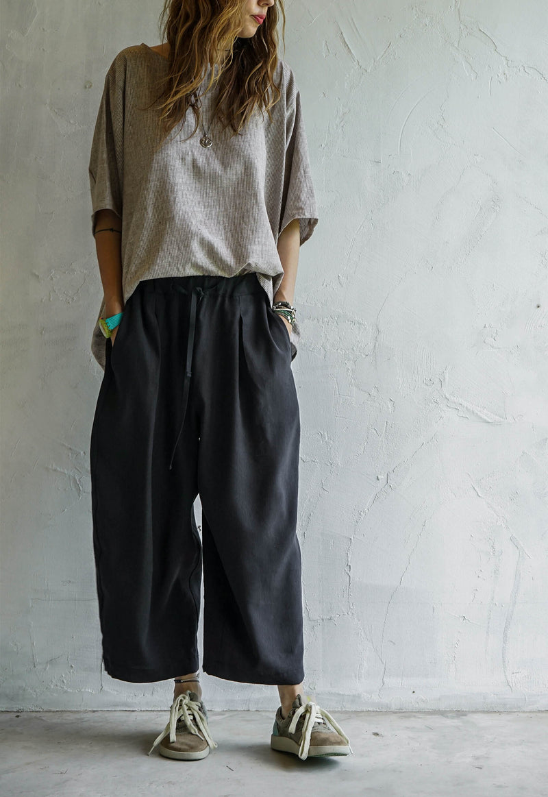 BARE EARTH LINEN TROUSERS