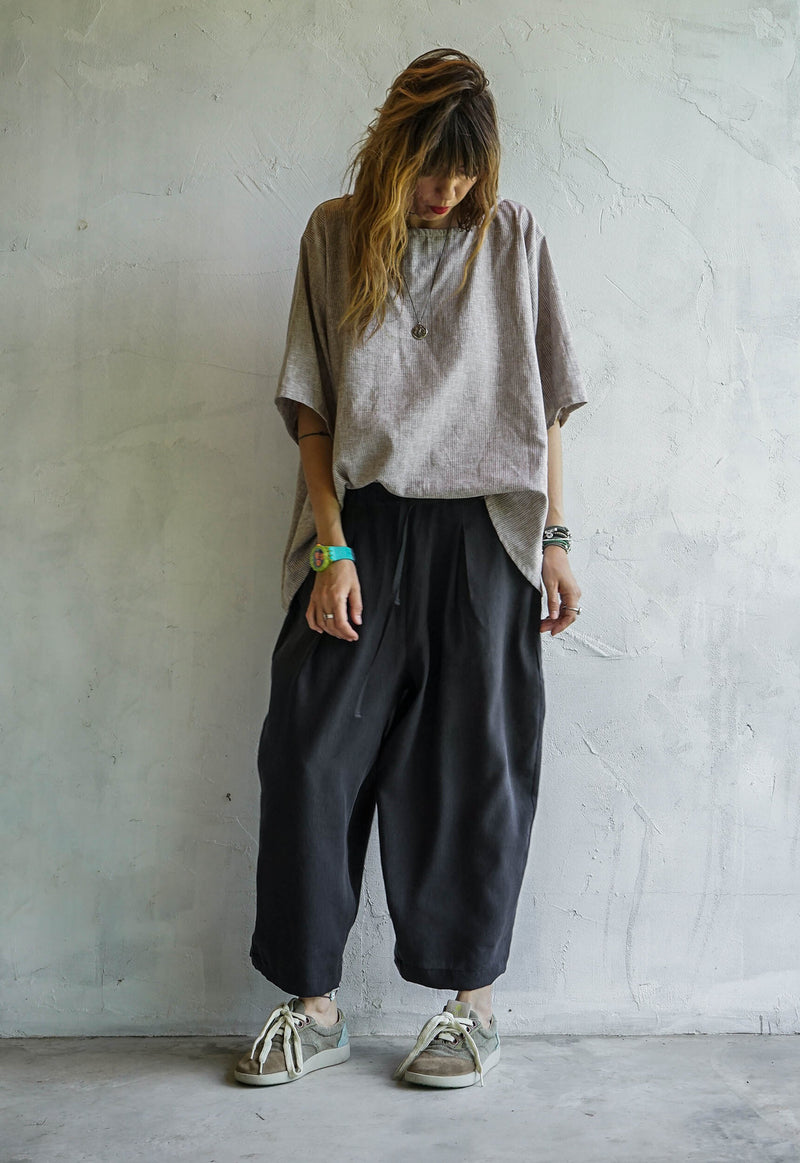 BARE EARTH LINEN TROUSERS