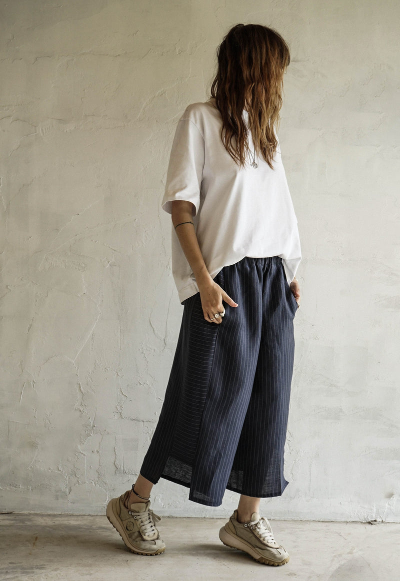Ciel voilé Linen Trousers