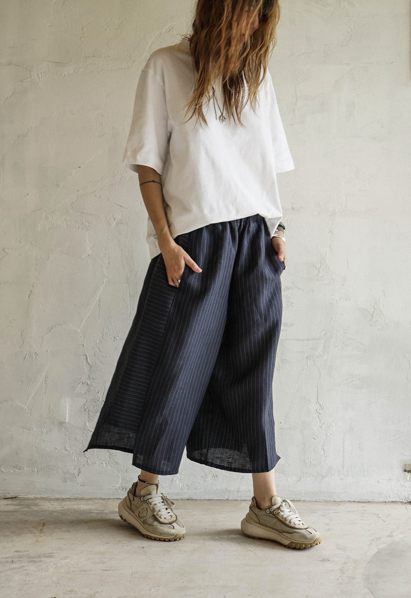 Ciel voilé Linen Trousers