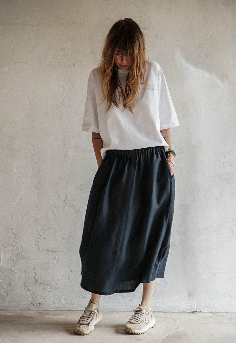 Vent du sud linen skirt