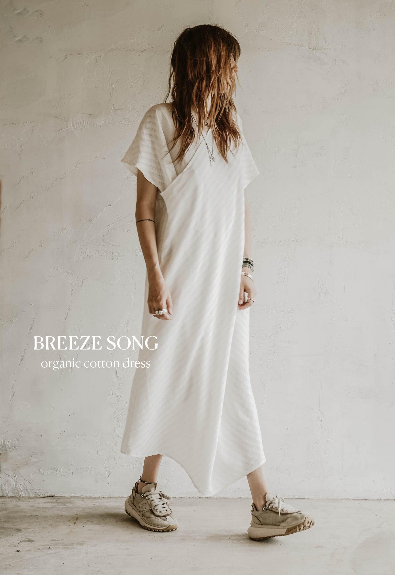 Breeze song organic cotton dress