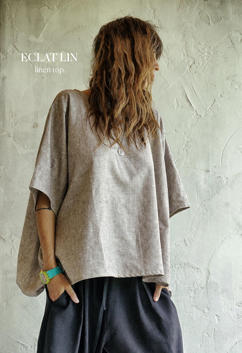 ECLAT LINEN TOP