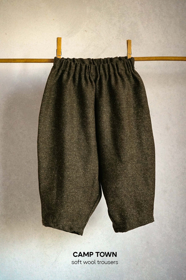 Camp Town Soft Wool Trousers