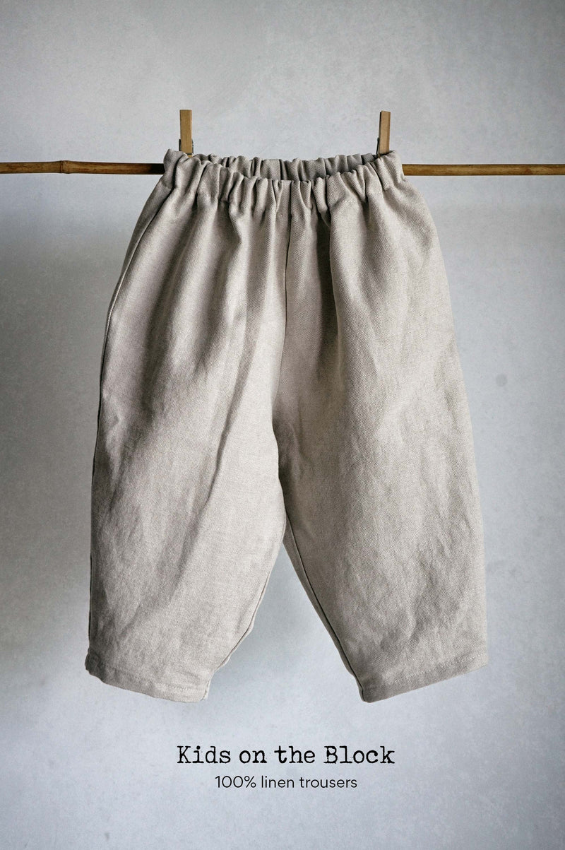Kids on the Block Linen Trousers