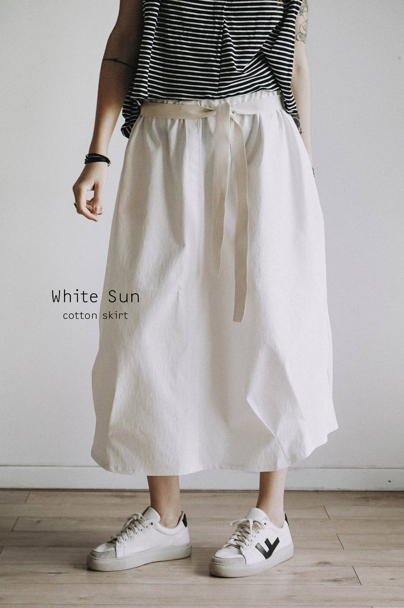 White Sun Skirt