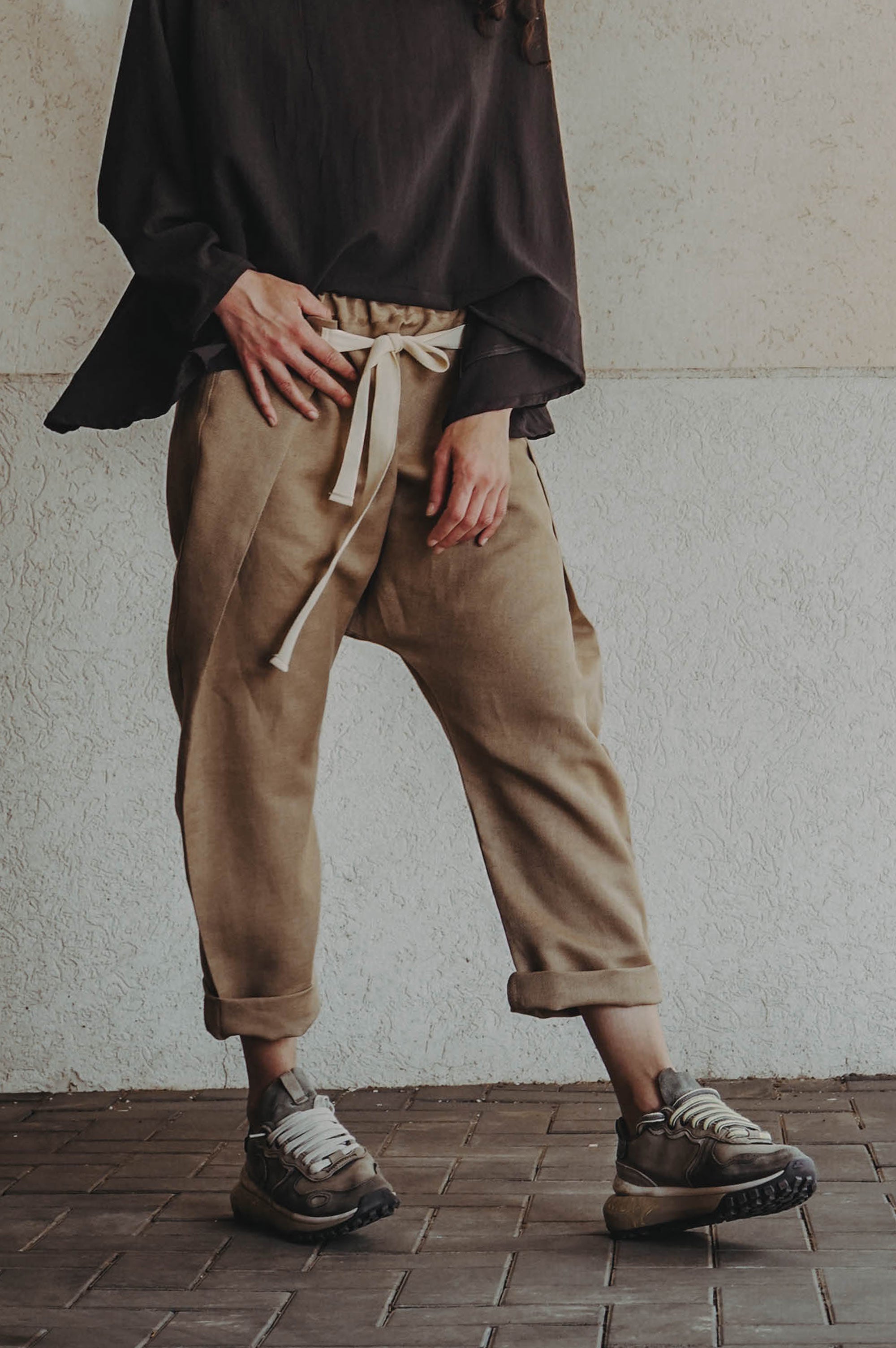 Speck Of Sand Linen Trousers