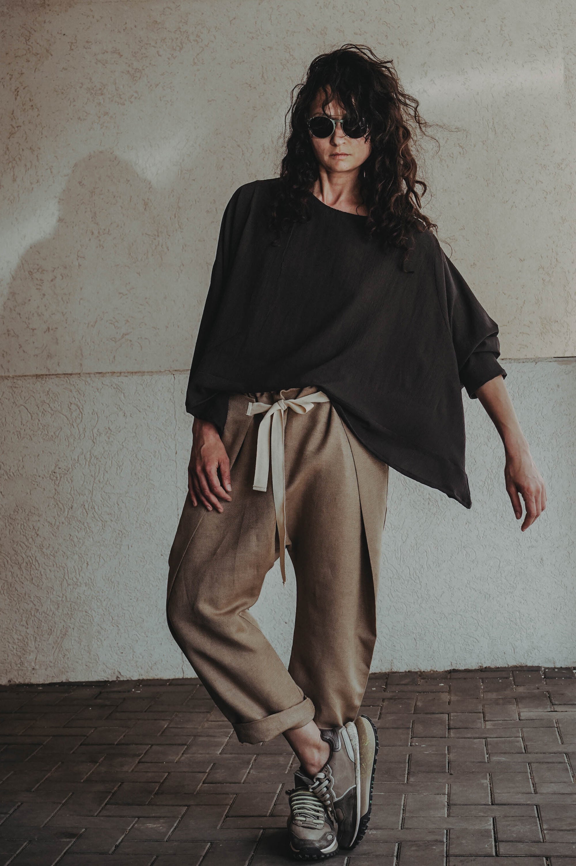Speck Of Sand Linen Trousers