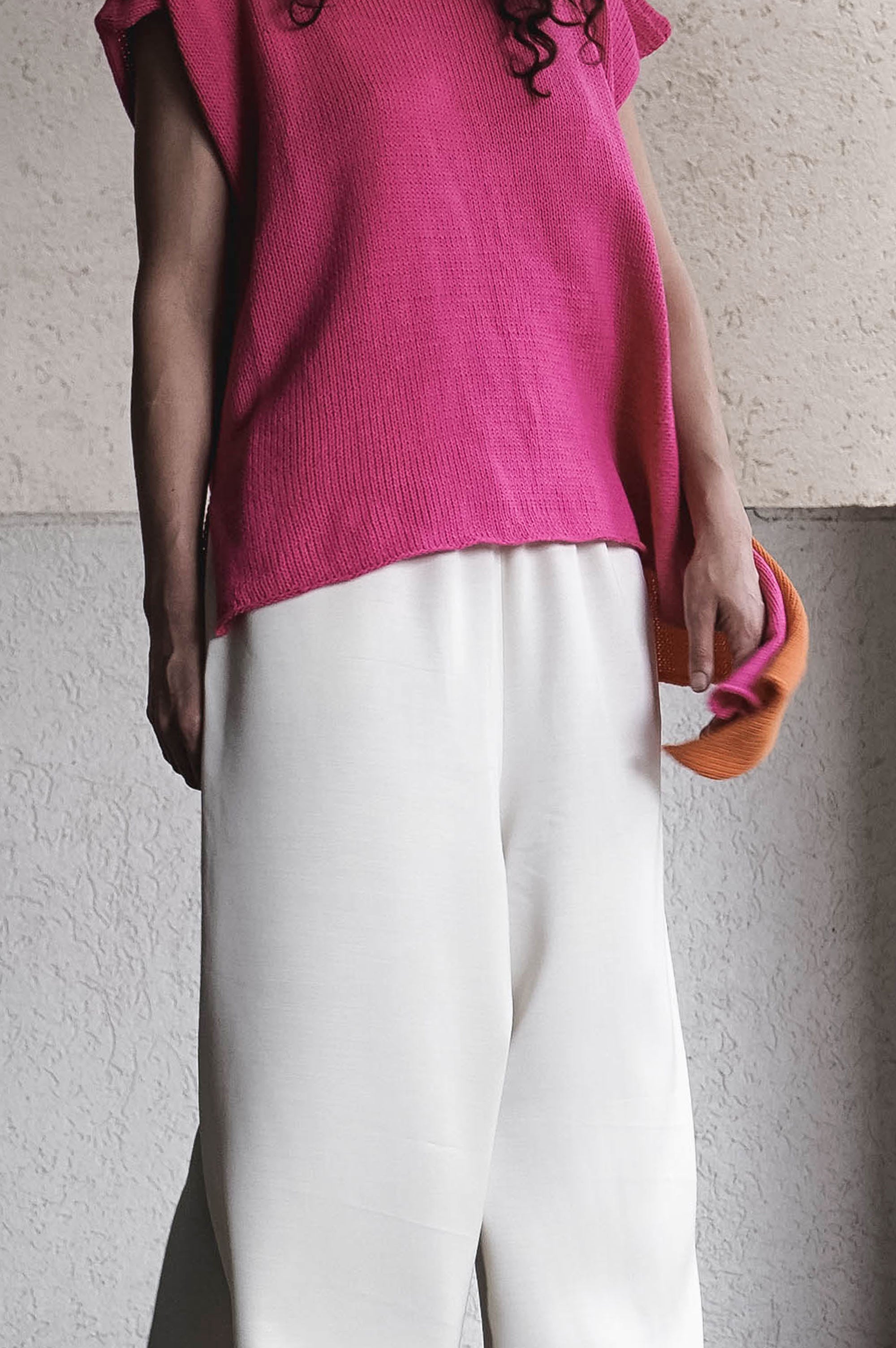 Funky Town Hand Knitted Top