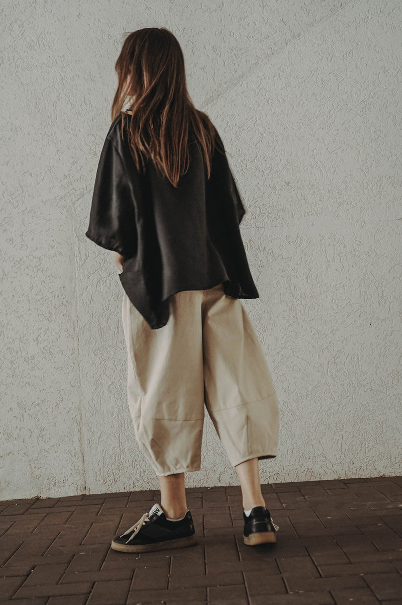 Slow Drive Linen Top