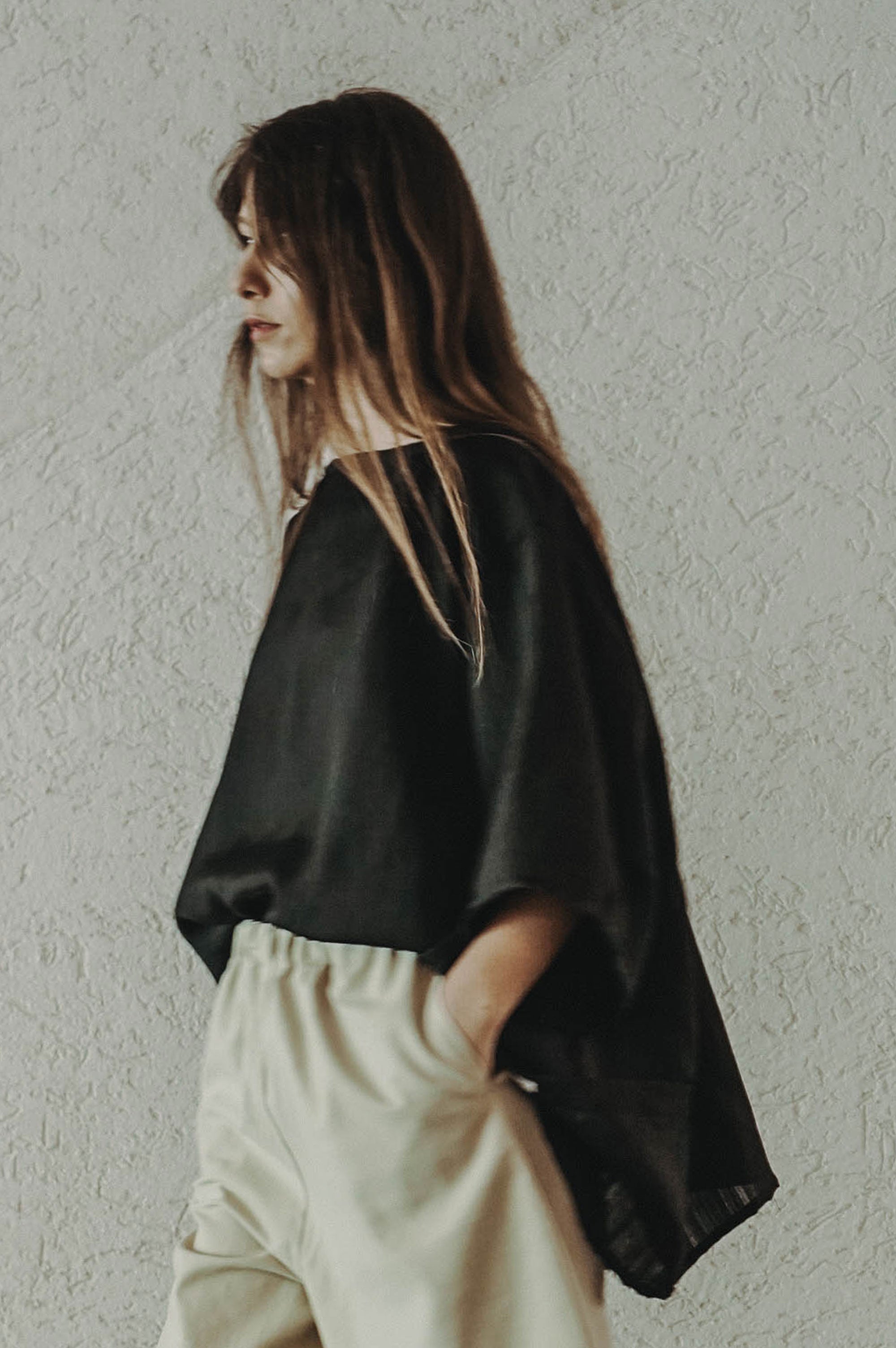 Slow Drive Linen Top
