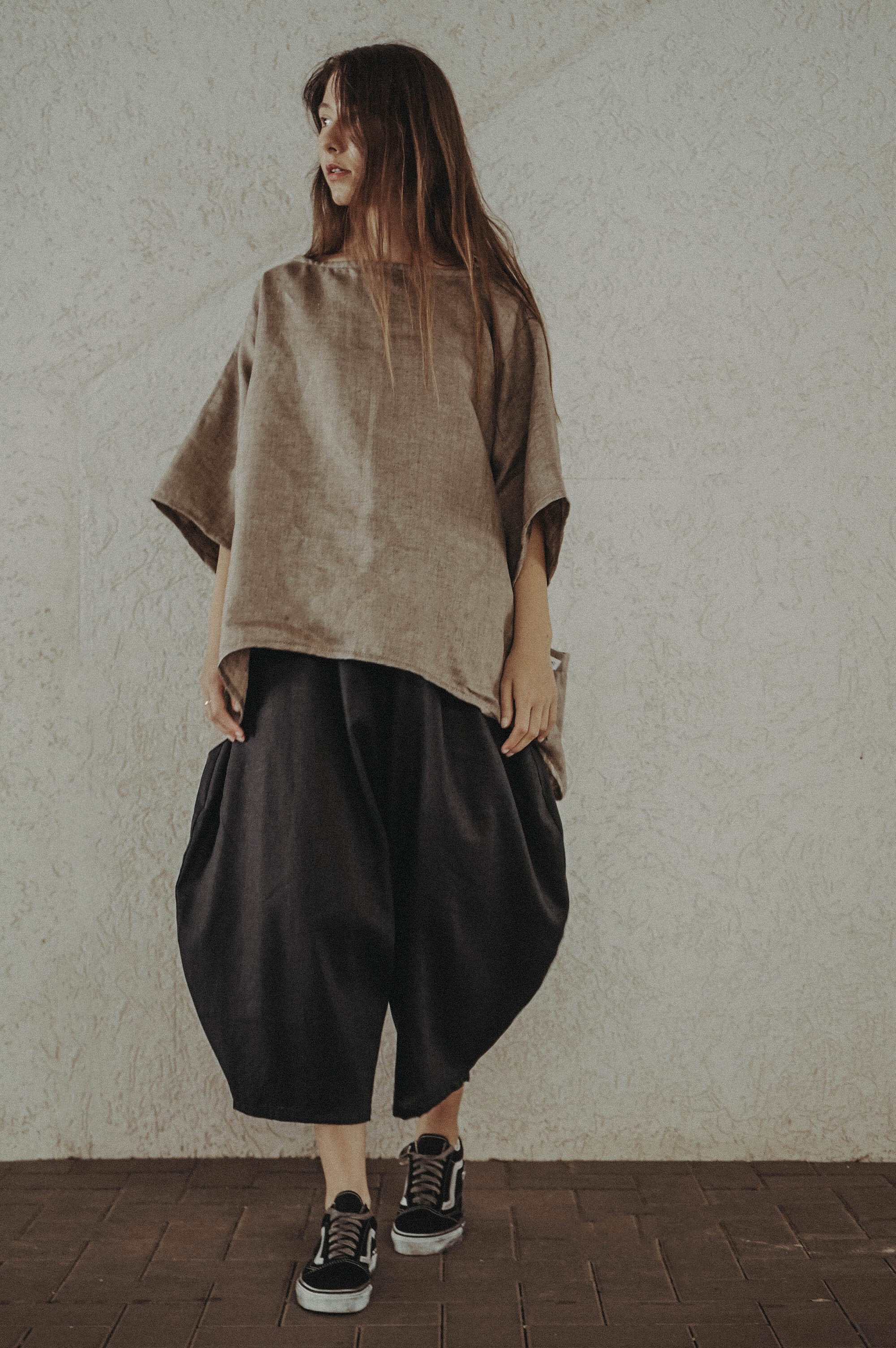 Out to Sea Linen Trousers