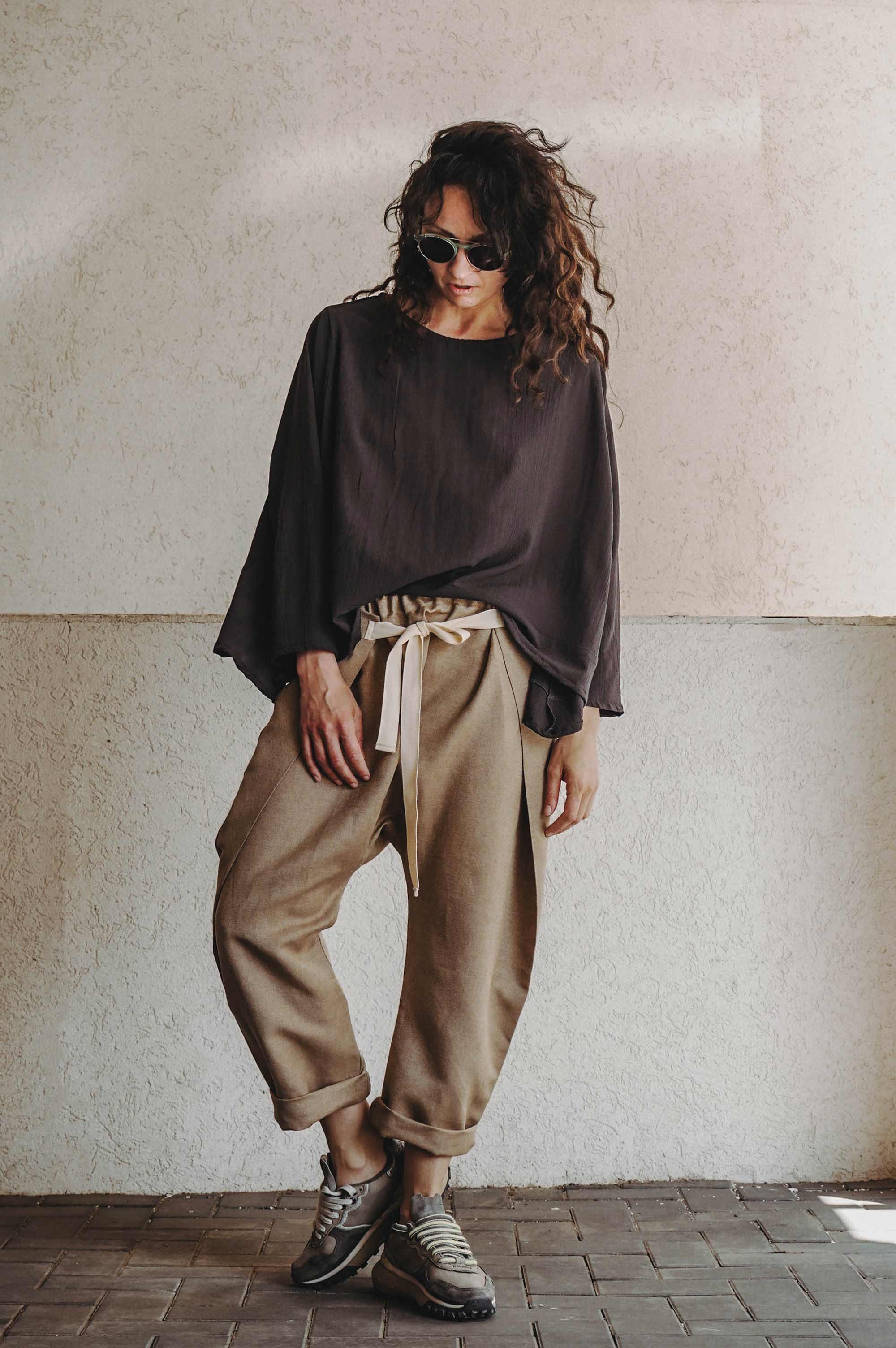 Speck Of Sand Linen Trousers