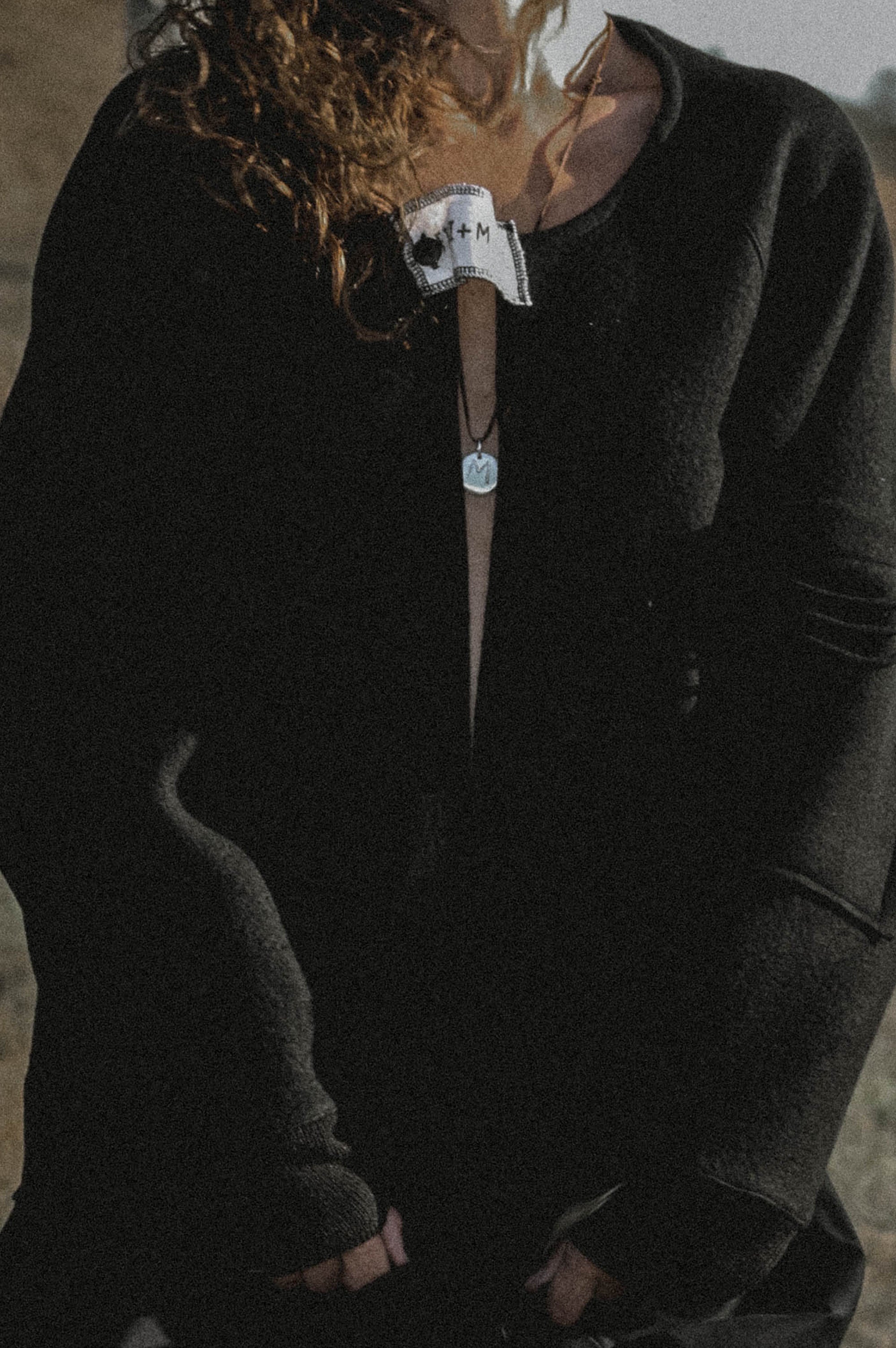 Distressed Wool Cardigan