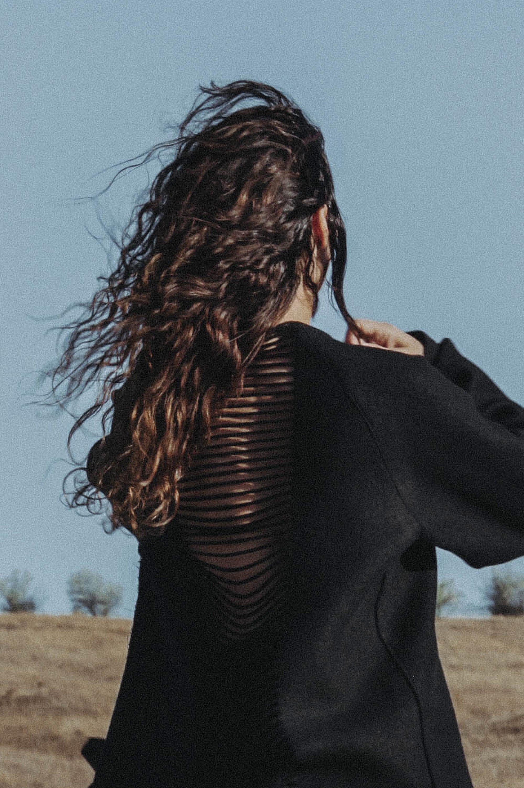 Distressed Wool Cardigan
