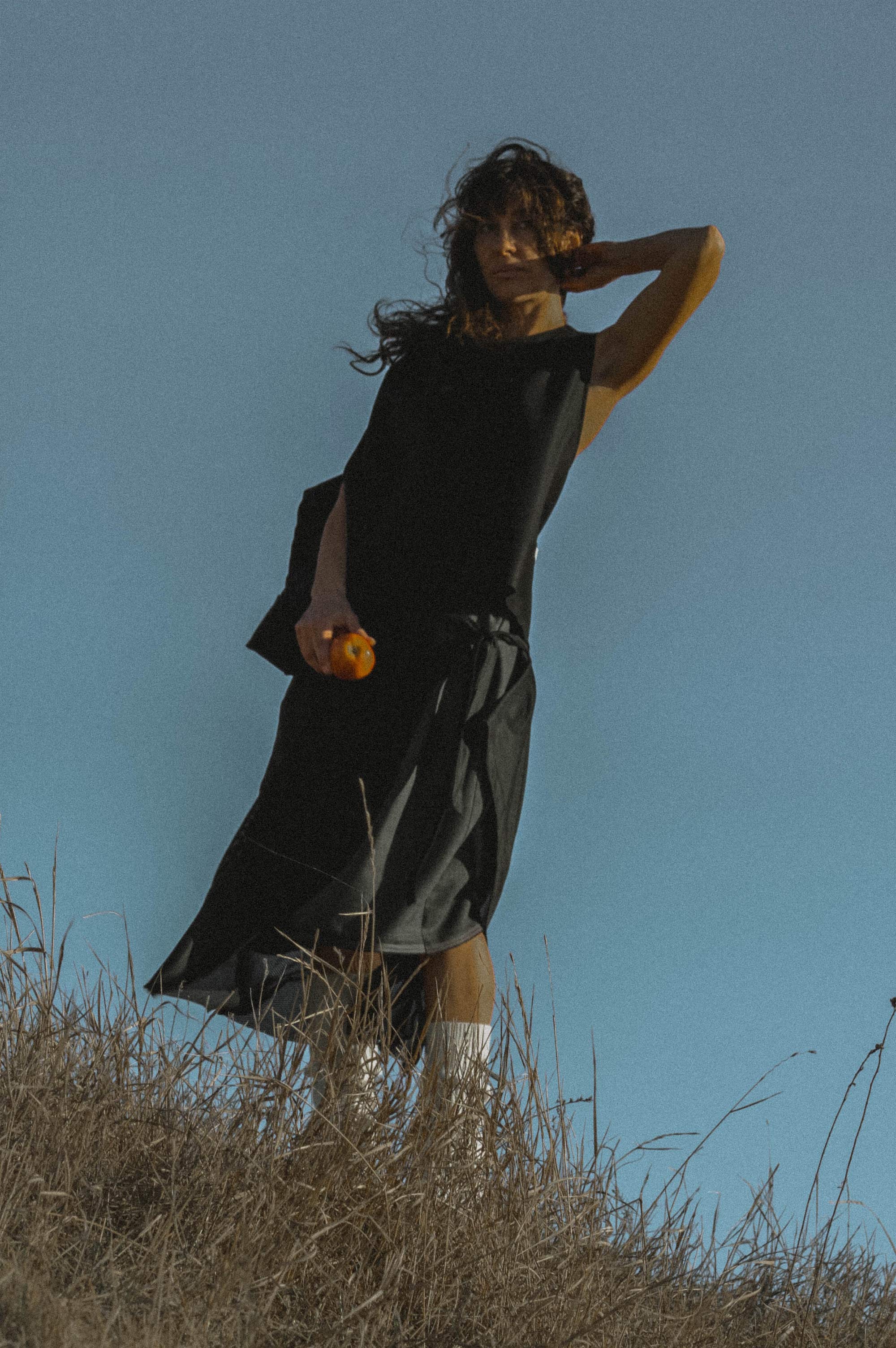 Sleeveless wool vest