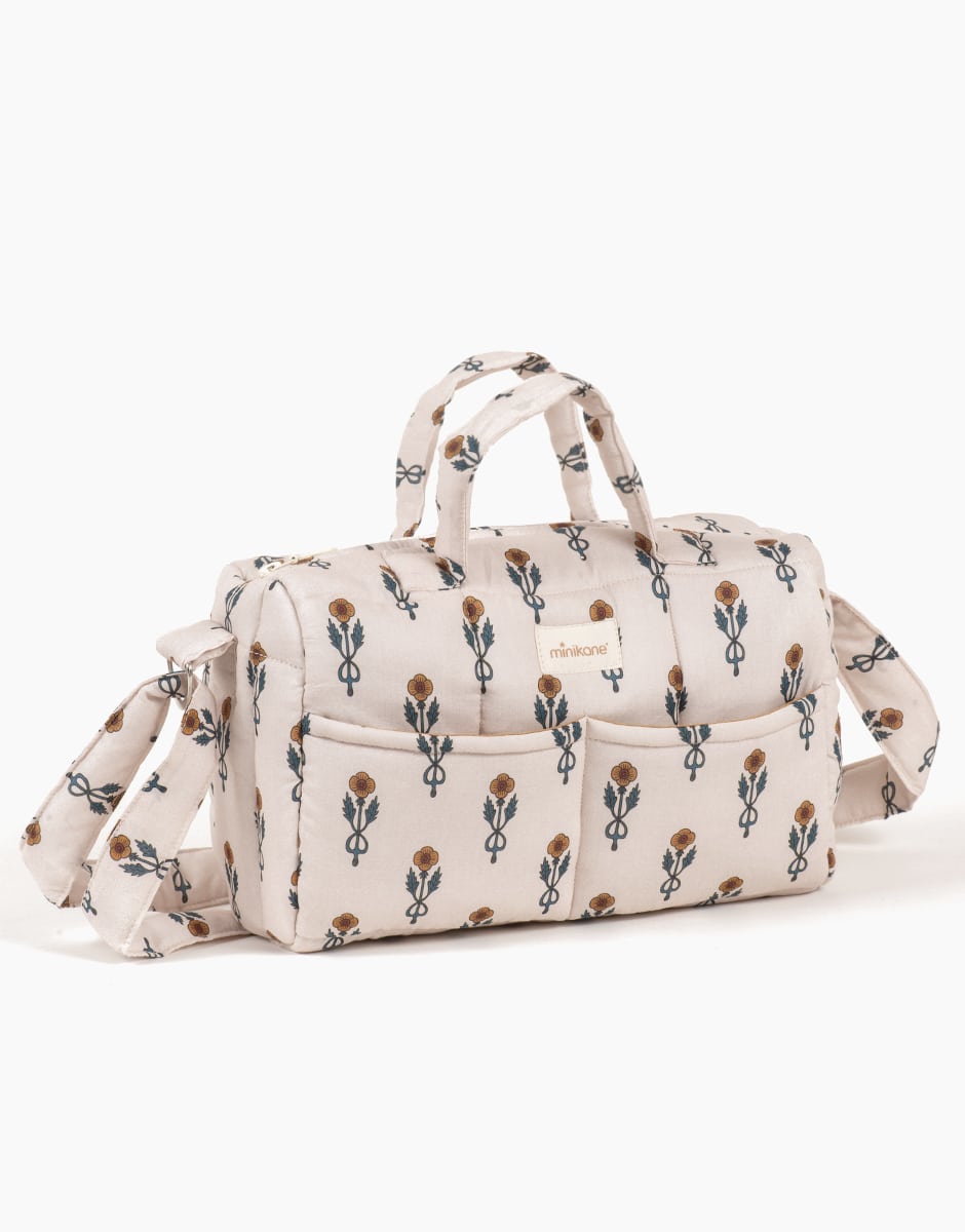 Diaper bag Nordic flowers