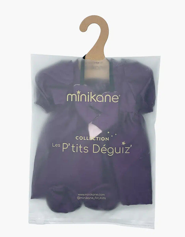 Princess Diana set with purple taffeta dress