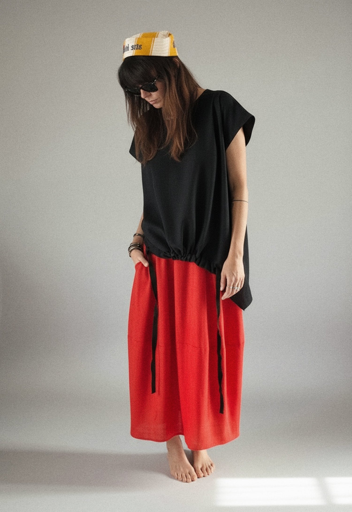 Miss Poppy Linen Skirt
