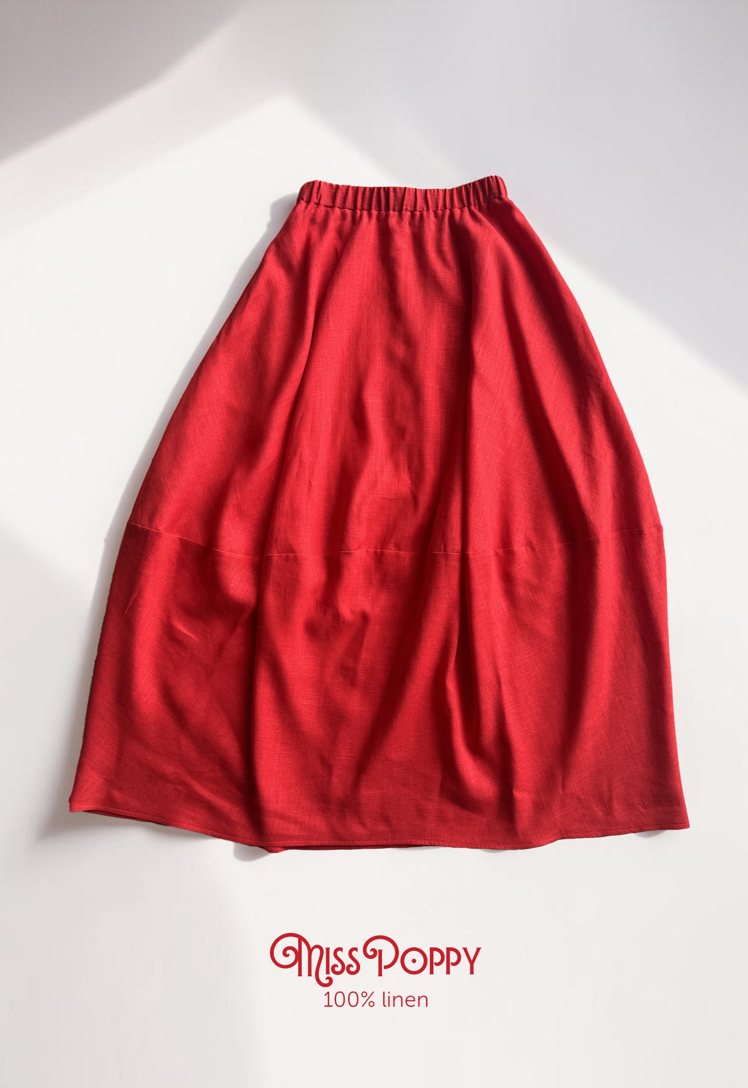 Miss Poppy Linen Skirt