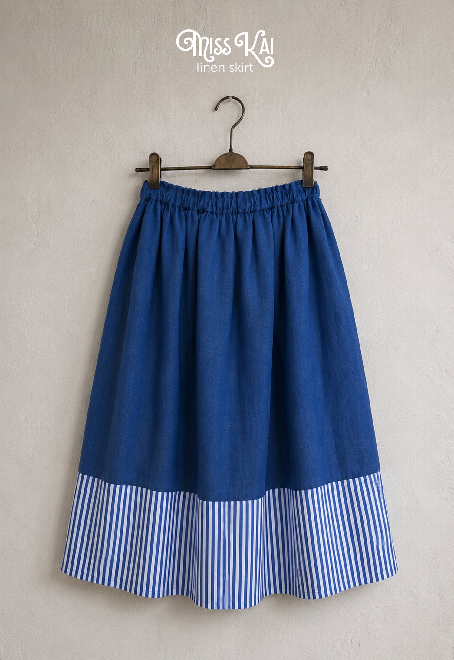 Miss Kay Linen Skirt