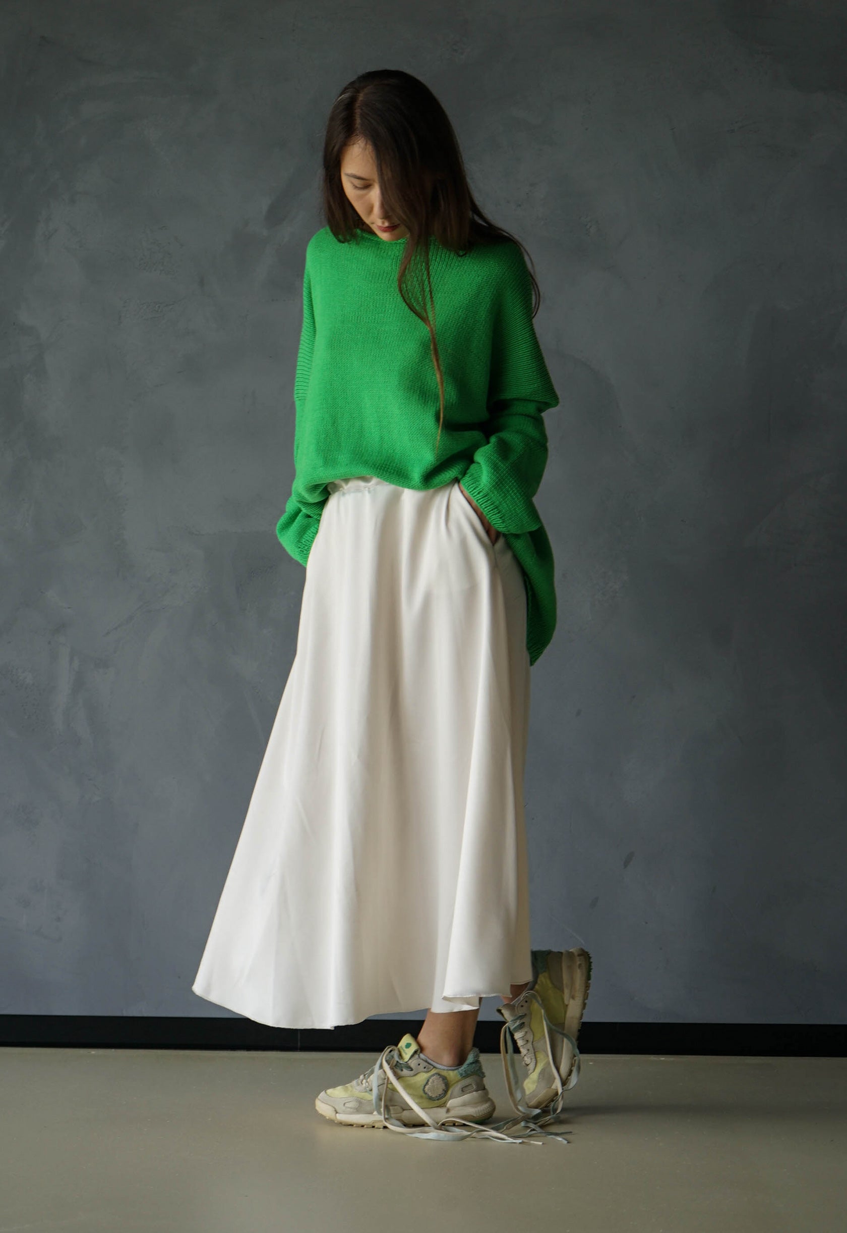The Swan Satin Skirt