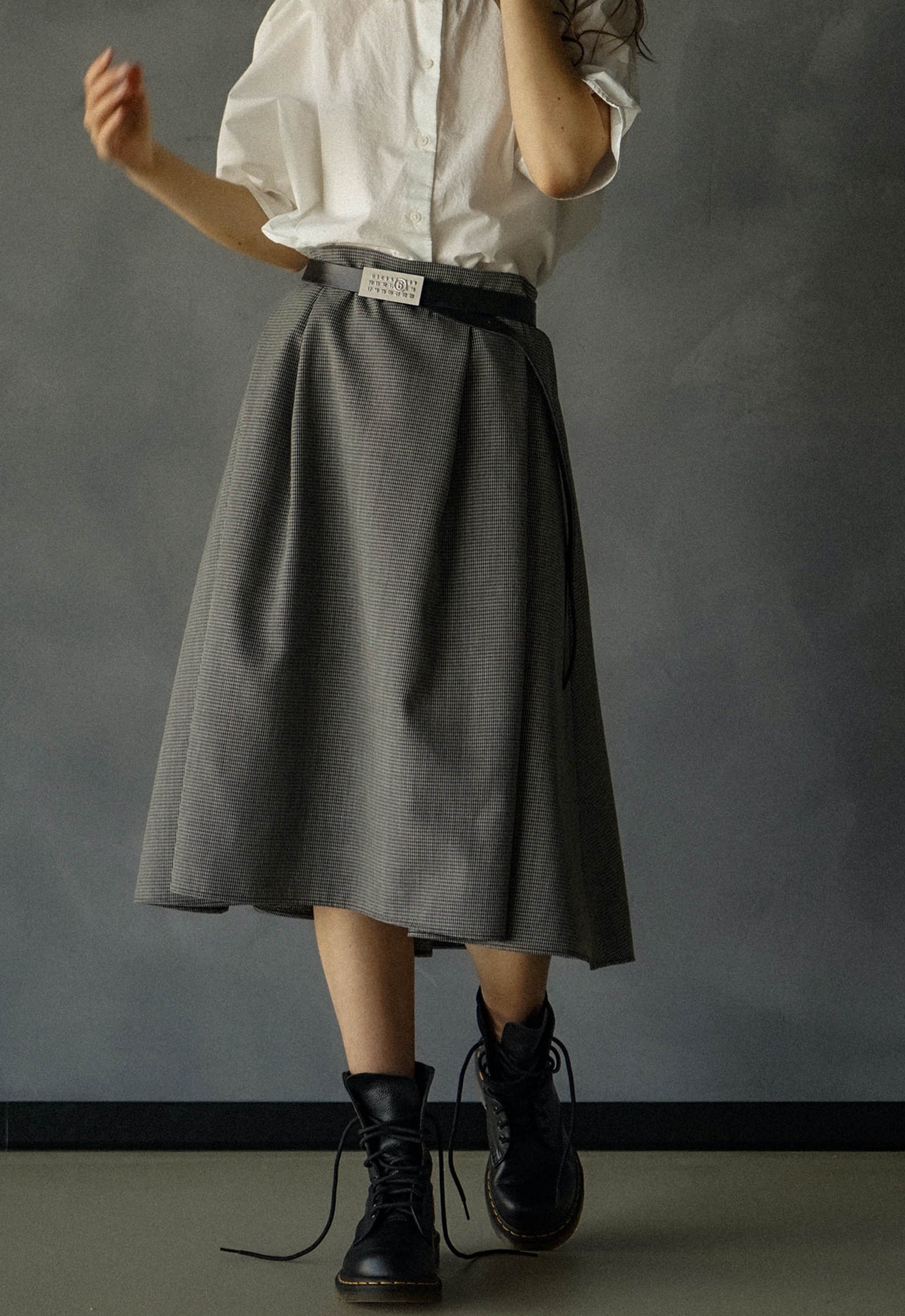 On Sight Pleated Skirt