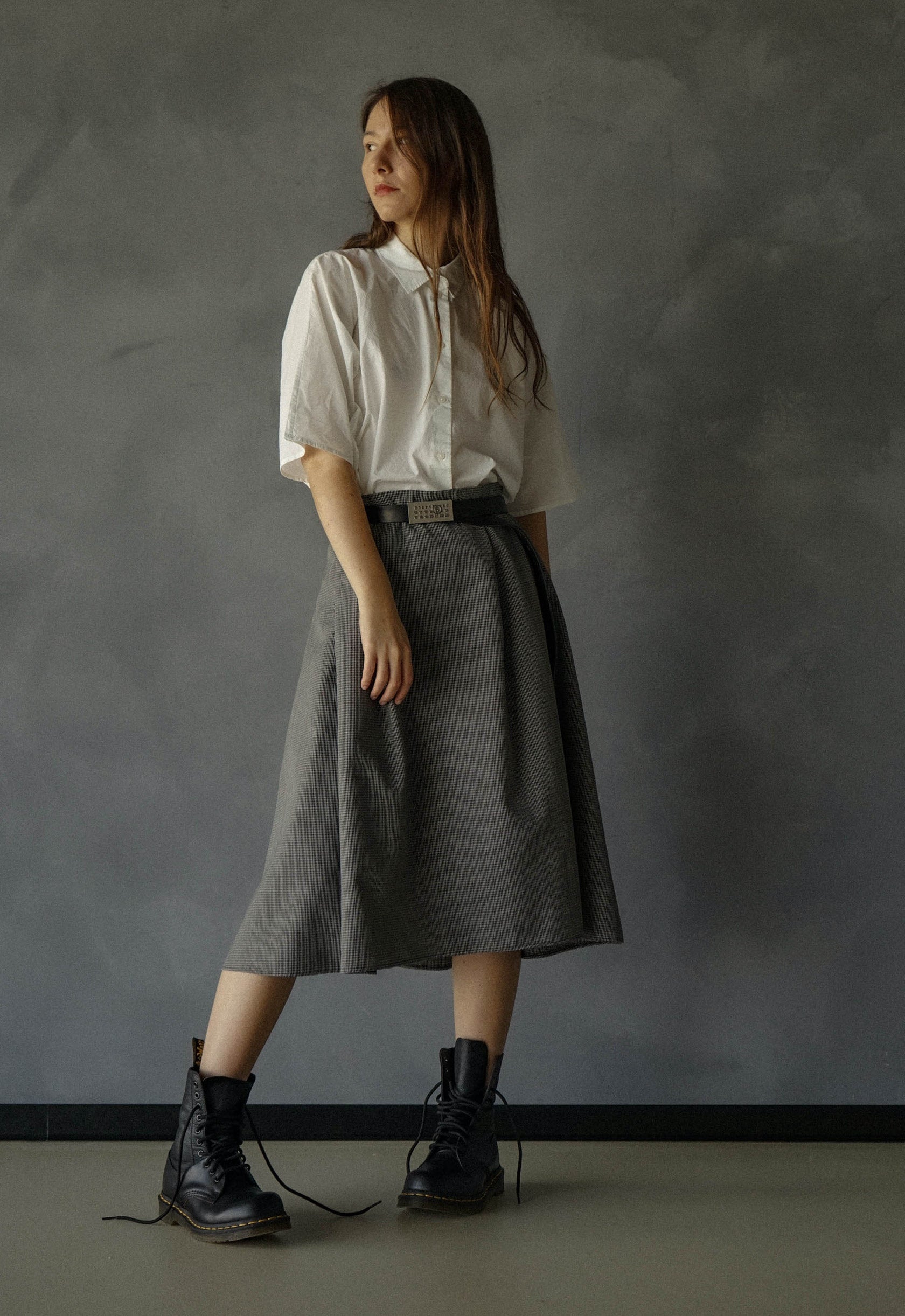 On Sight Pleated Skirt